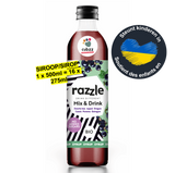 CUBZZ RAZZLE MIX & DRINK SIROOP (1 fles = 16 porties van 275ml) - Zwarte bessen + Appel + Dragon