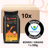 BONEN (PREMIUM) IMPACT-KOFFIE - 1 Doos (10 x 500g)