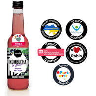 1 FLESJE - CUBZZ Razzle KOMBUCHA + BLACKCURRANT + APPLE + DRAGON (1 x 275ml)