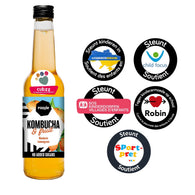 1 FLESJE - CUBZZ Razzle KOMBUCHA + MANDARIN + LEMONGRASS (1 x 275ml)