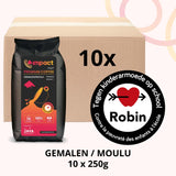 GEMALEN (PREMIUM) IMPACT-KOFFIE - 1 DOOS (10 x 250g)