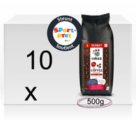 1 DOOS (10 x 500g) CUBZZ KOFFIE-BONEN - SPORTPRET vzw