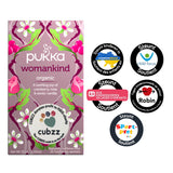 WOMEN'S INFUSION - "Womankind" - CUBZZ by PUKKA HERBS (20 piramide-zakjes)