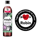 CUBZZ RAZZLE MIX & DRINK SIROOP (1 fles = 16 porties van 275ml) - Zwarte bessen + Appel + Dragon