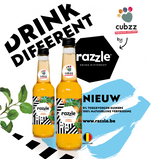 1 FLESJE - CUBZZ Razzle KOMBUCHA + MANDARIN + LEMONGRASS (1 x 275ml)