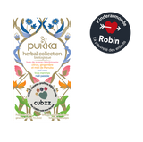 HERBAL COLLECTION - "Collection-box" - CUBZZ by PUKKA HERBS (20 (=5 x 4) piramide-zakjes)